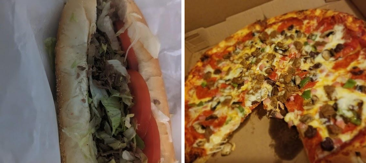 3 D's Pizza Menu